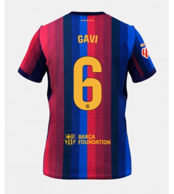 Barcelona Paez Gavi #6 Hjemmebanetrøje 2026-27 Kortærmet